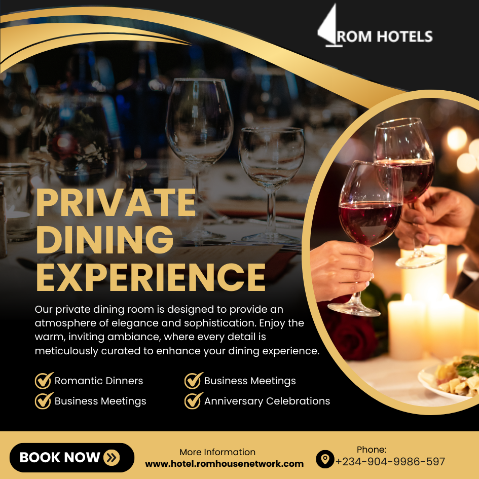 Rom House Dinner Experience